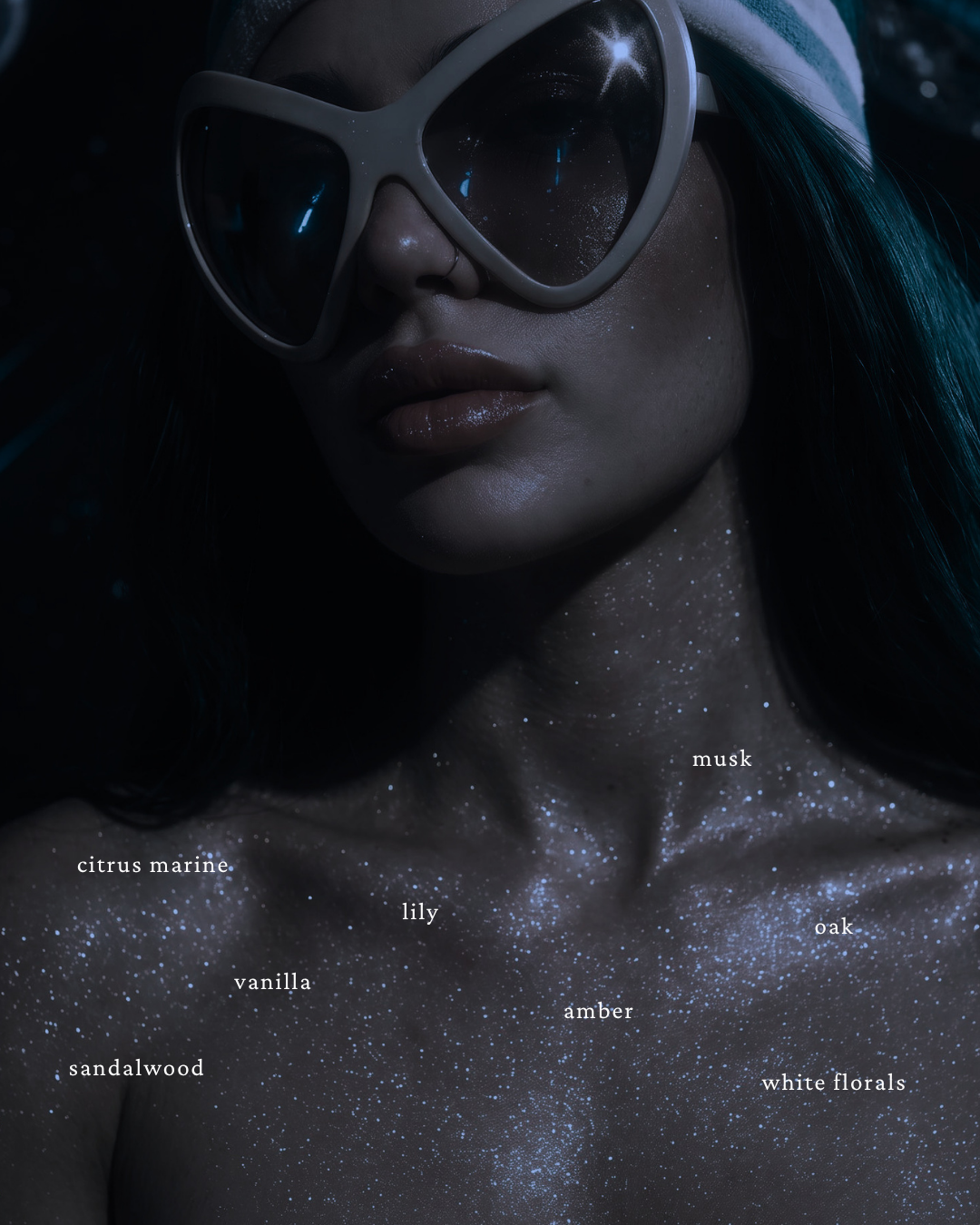 aether veil shimmer body oil